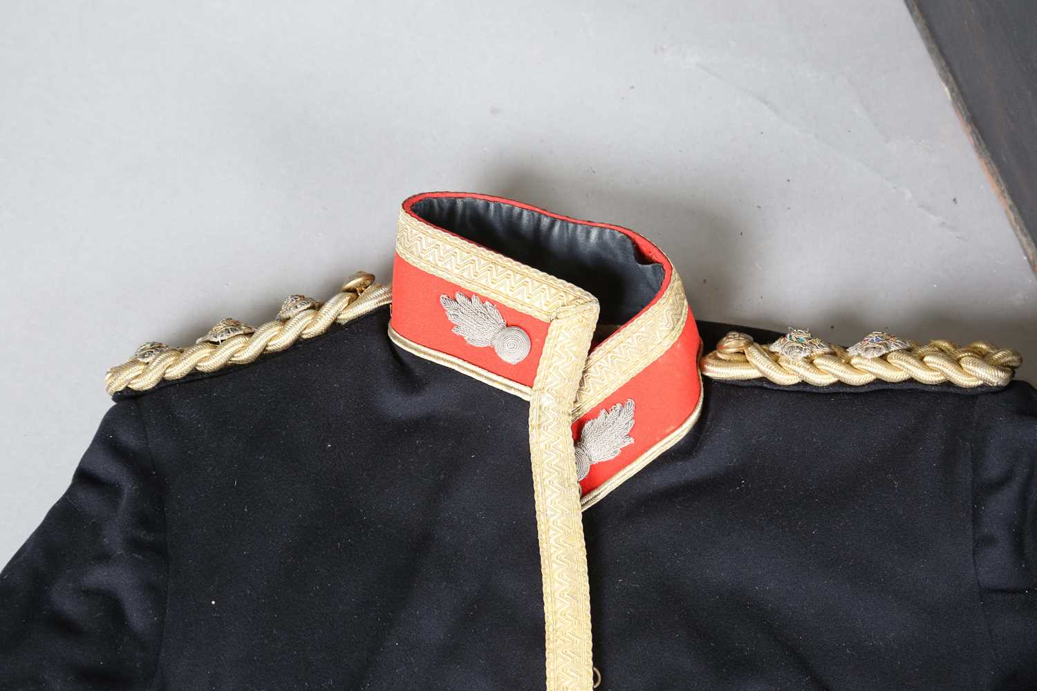 A late Victorian Royal Artillery officer's dress uniform, comprising two jackets, waistcoat, - Image 4 of 8