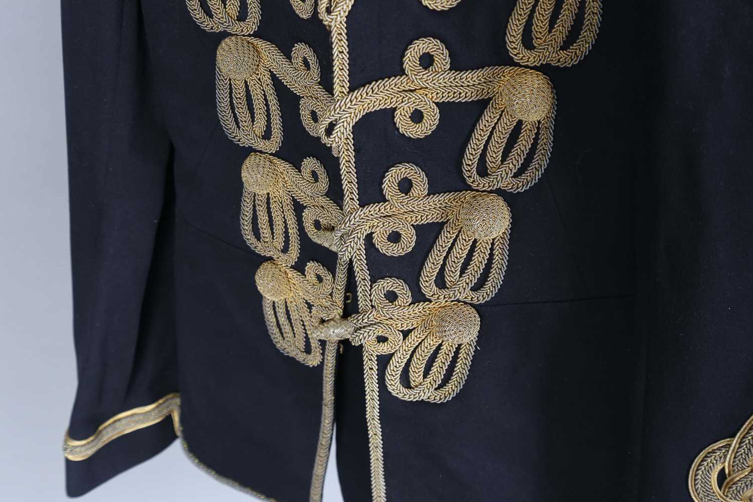 A group of early 20th century officer's dress tunics with bullion-embroidered decoration and rank - Image 17 of 23