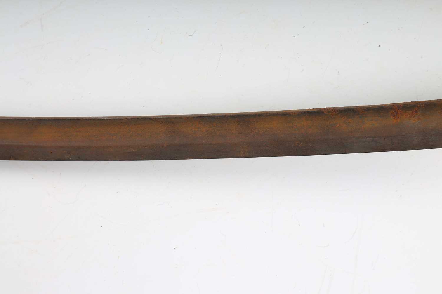 An early 20th century Indian cavalry sword by Wilkinson, London, with curved single-edged fullered - Image 13 of 17