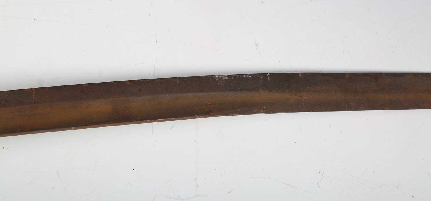 An early 20th century Indian cavalry sword by Wilkinson, London, with curved single-edged fullered - Image 15 of 17