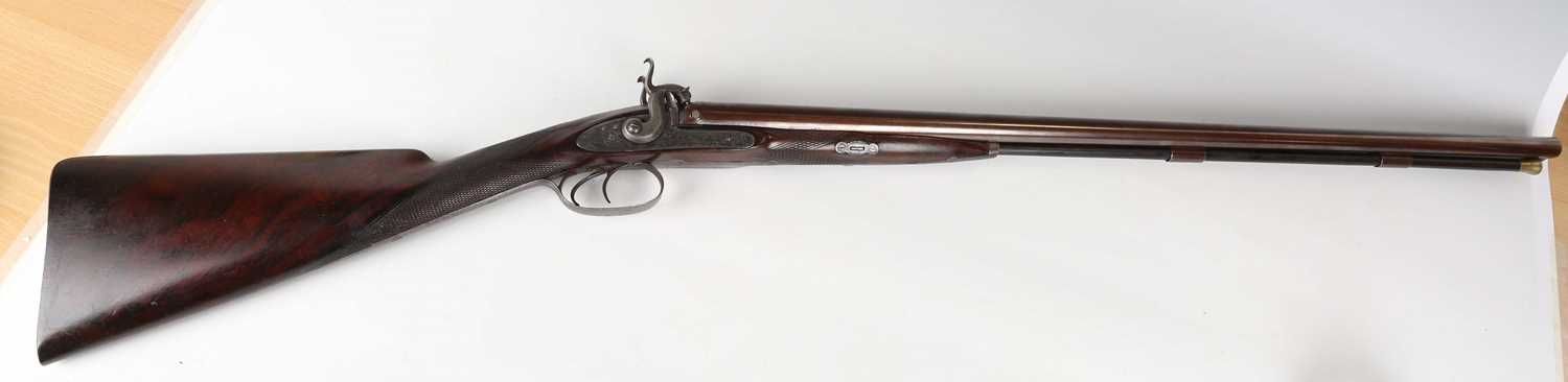 A mid to late 19th century 28 bore double-barrelled percussion sporting gun by Williams & Powell - Image 11 of 11