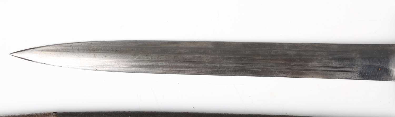 An 1888 pattern Mark II Lee-Metford rifle bayonet by Wilkinson Sword Co, London, with double-edged - Bild 4 aus 8