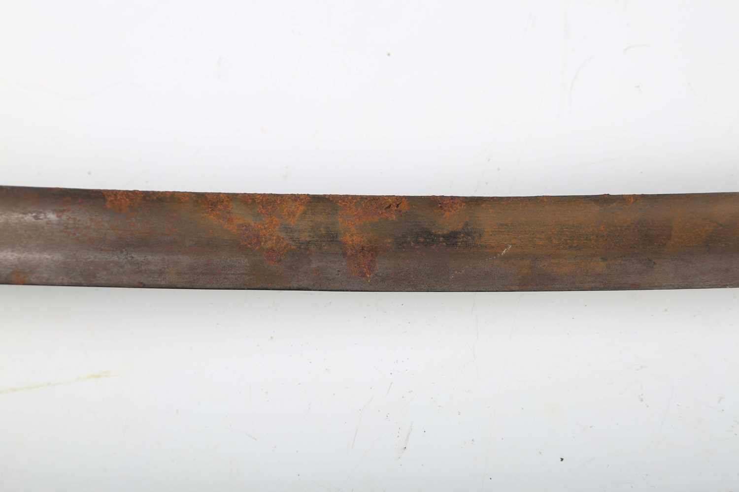 An early 20th century Indian cavalry sword by Wilkinson, London, with curved single-edged fullered - Image 5 of 17