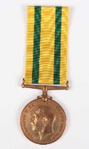 A First World War period Territorial War Medal for Voluntary Service Overseas 1914-19 to ‘518399