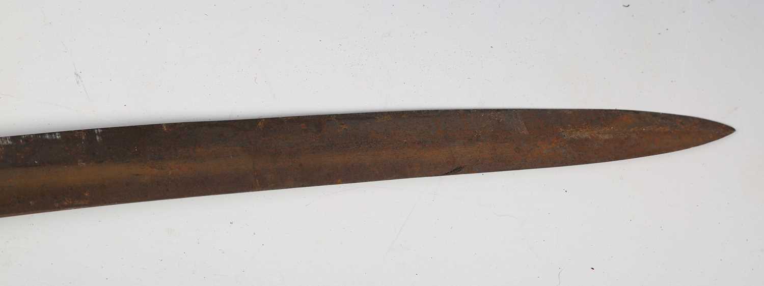 An early 20th century Indian cavalry sword by Wilkinson, London, with curved single-edged fullered - Image 16 of 17