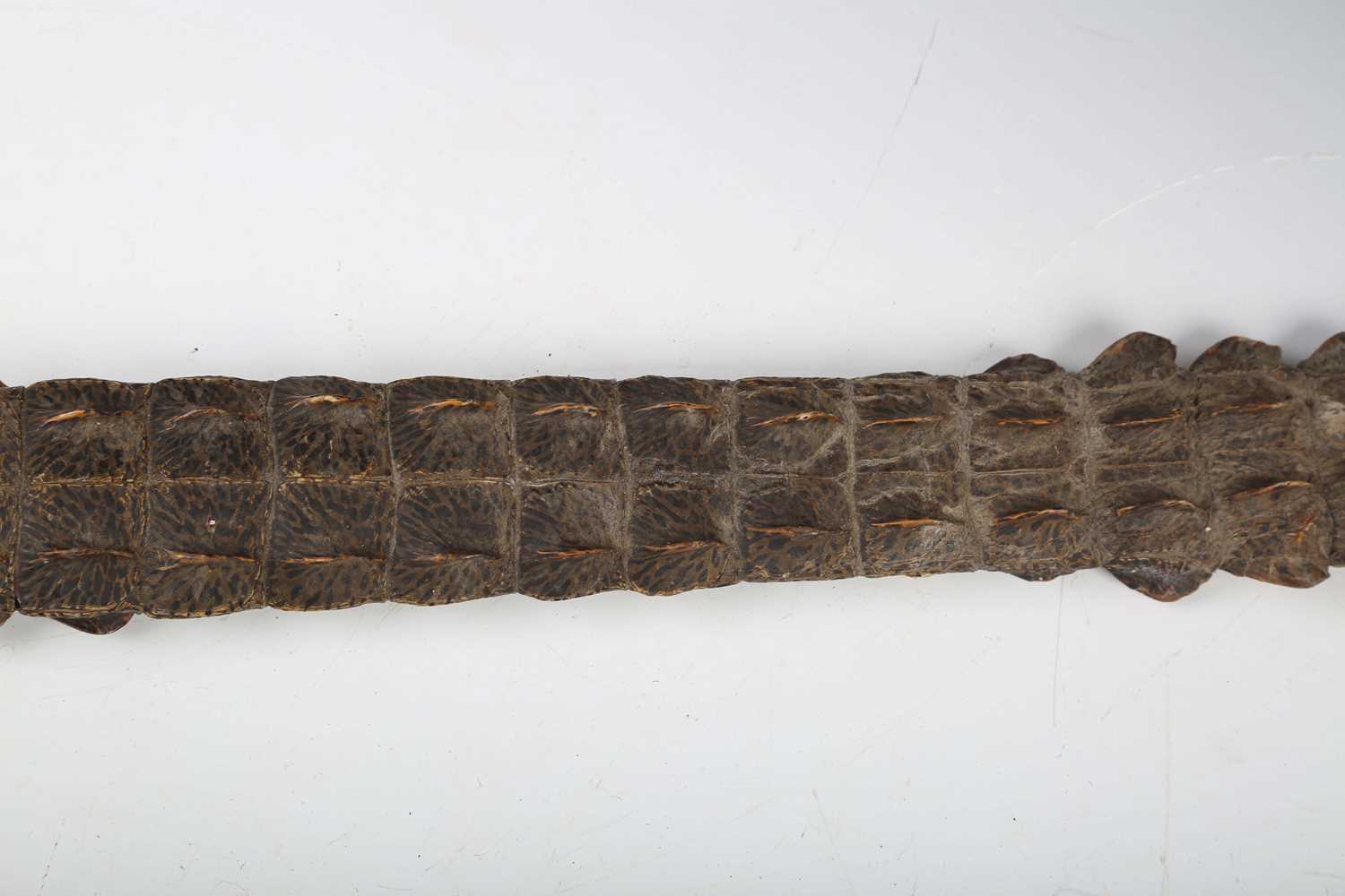 An unusual 19th century Sudanese Mahdist kaskara sword with double-edged fullered blade, blade - Image 21 of 29