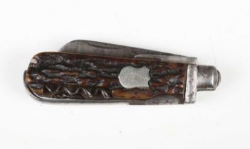 A late 19th century horseman's knife by Southern & Richardson, Sheffield, with multi-tool and