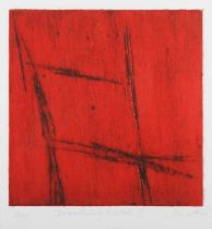 Elaine Martin – ‘Branding Forms IV’, 21st century collagraph, signed, titled and editioned 3/15 in