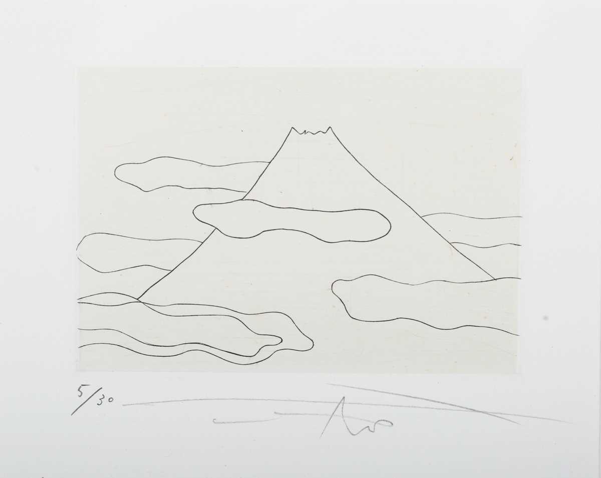 Clementine Neild – ‘Ohayou’, 21st century etching with aquatint, signed, dated ’15, titled and - Image 8 of 9