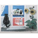 Mary Fedden – Goodbye to Darius, 20th century colour print, signed in pencil, 39cm x 49cm, within
