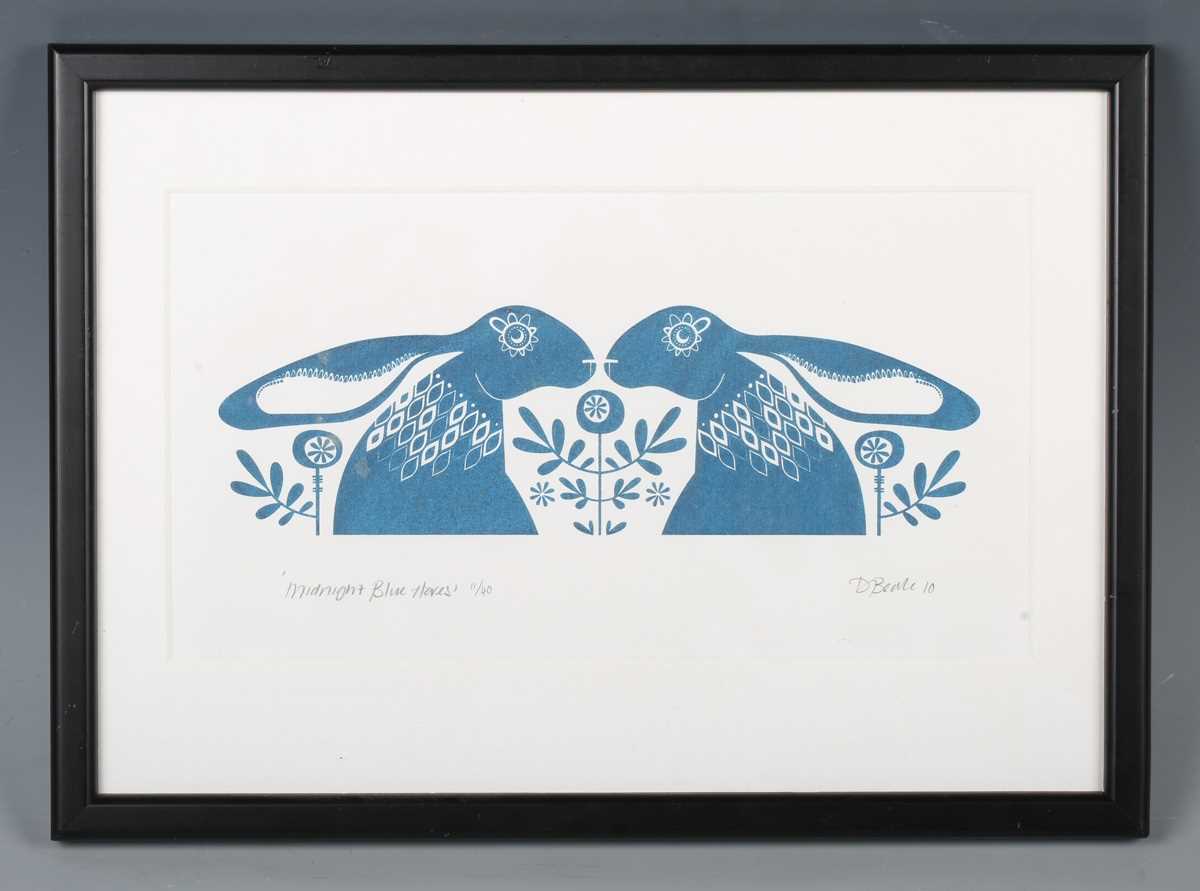 Enid Marx – ‘Goosey, Goosey, Gander’, 20th century wood engraving, signed and editioned 9/50 in - Image 10 of 14