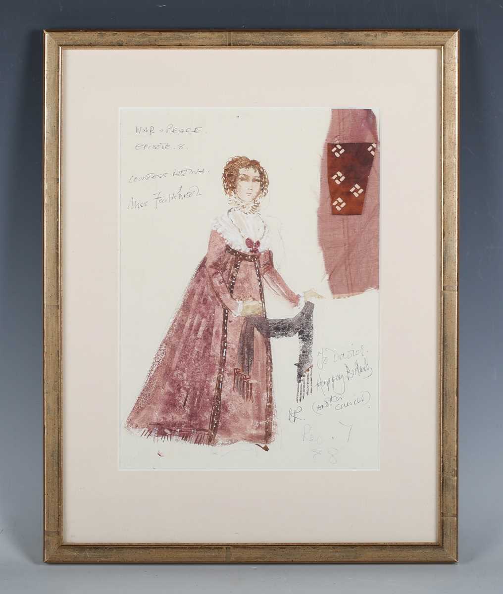 Charles Knode – Countess Rastova and Princess Helene (Costume Designs for War and Peace), a pair - Image 2 of 10