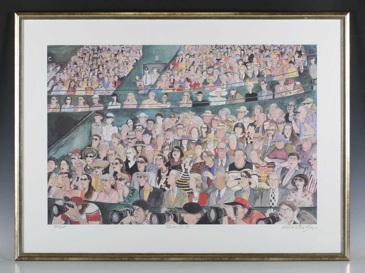 Sue Macartney-Snape – ‘Centre Court’, 20th century colour print, signed, titled and editioned 359/ - Image 2 of 18