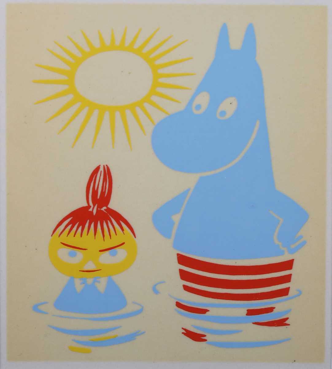 Tove Jansson – ‘Moomintroll & Little My, Snufkin, Snorkmaiden and Sniff’ (Moomin Series), four