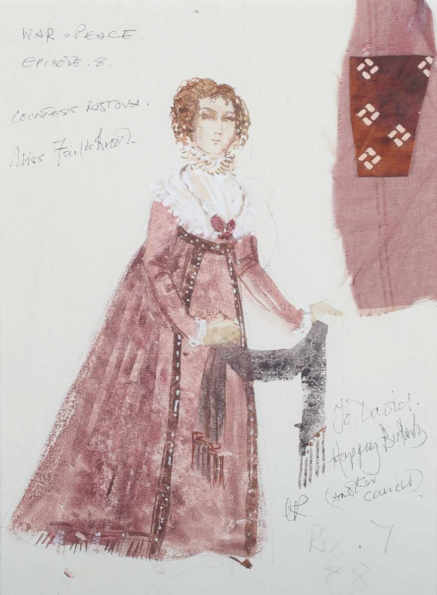 Charles Knode – Countess Rastova and Princess Helene (Costume Designs for War and Peace), a pair