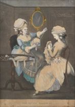 Sayer & Bennett (publishers) – ‘The Pretty Milleners’, mezzotint with later hand-colouring,