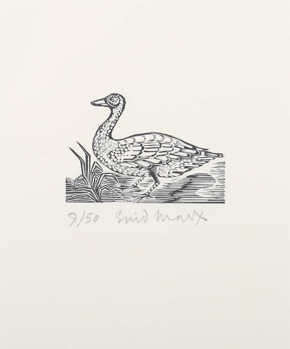 Enid Marx – ‘Goosey, Goosey, Gander’, 20th century wood engraving, signed and editioned 9/50 in