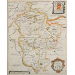 Richard Blome – ‘A Mapp of Bedfordshire with its Hundreds’ (Map of the County of Bedfordshire), 17th