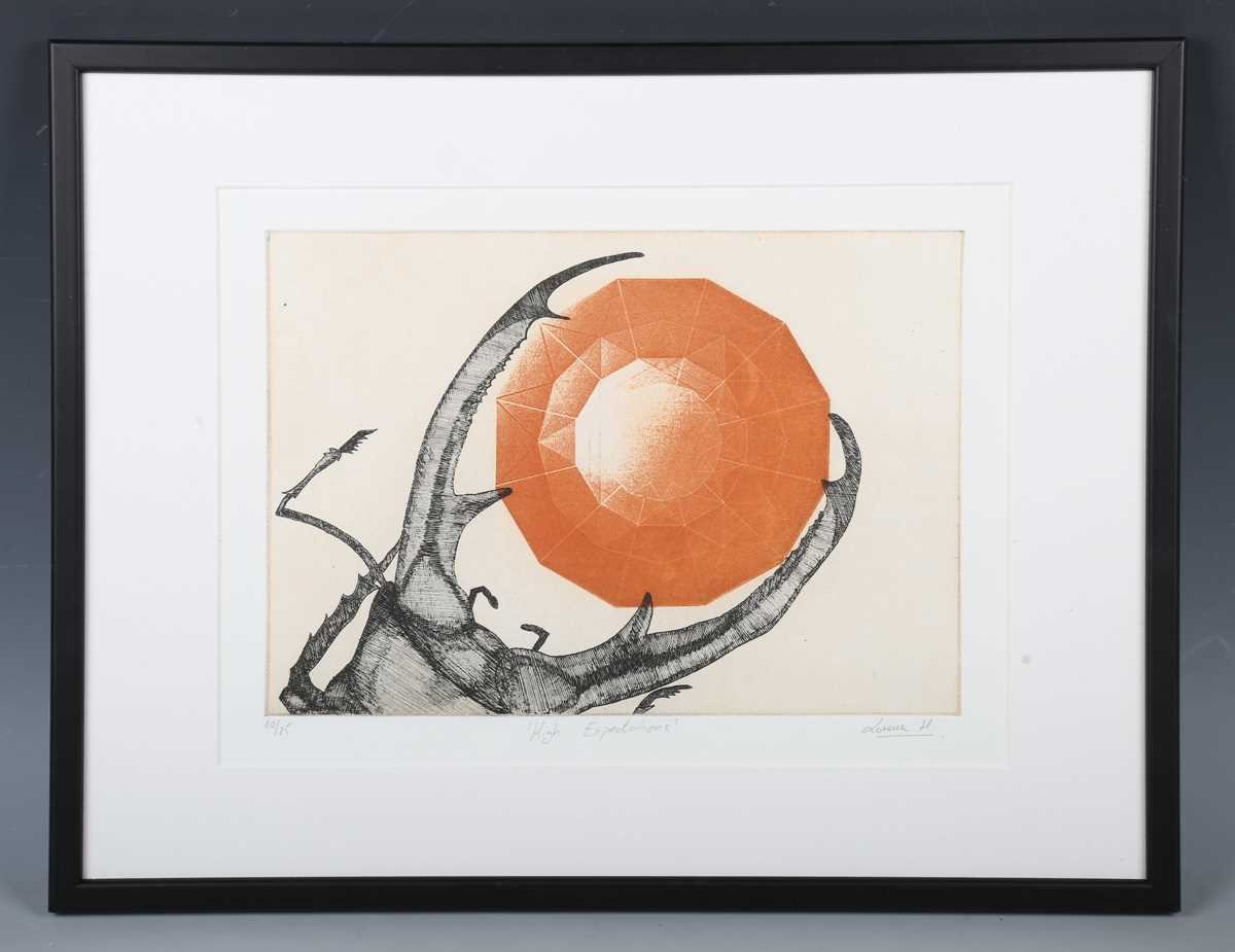 Anoushka Cole – ‘Project Fish’, 21st century screenprint, signed, titled and editioned 25/40 in - Image 10 of 10