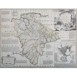 Emmanuel Bowen – ‘An accurate Map of Devonshire divided into its Hundreds’ (Map of the County of