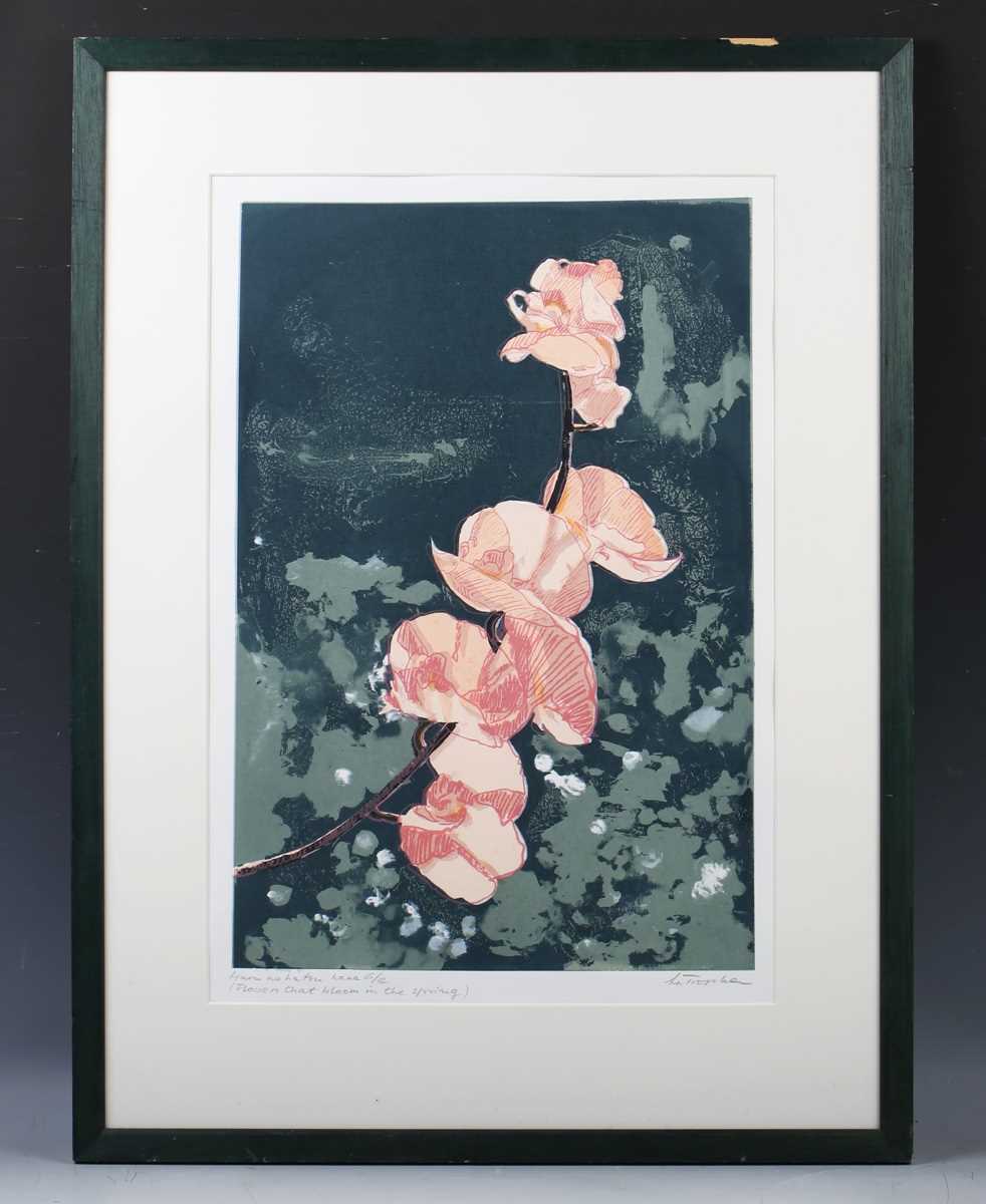 Halina Nekanda-Trepka – ‘Haru no hatsu hana’ (Flowers that bloom in the Spring), 20th century - Image 2 of 4