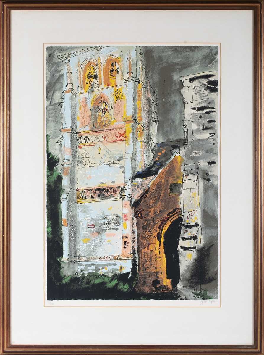 John Piper – Ruishton, screenprint, signed and editioned 3/100 in pencil, published 1986, 70.5cm x - Image 2 of 5