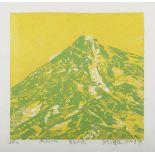 Zhang Guanghui – ‘Tai Hang Mountain’, woodcut, signed, titled and editioned 1/20 in pencil, 23cm x