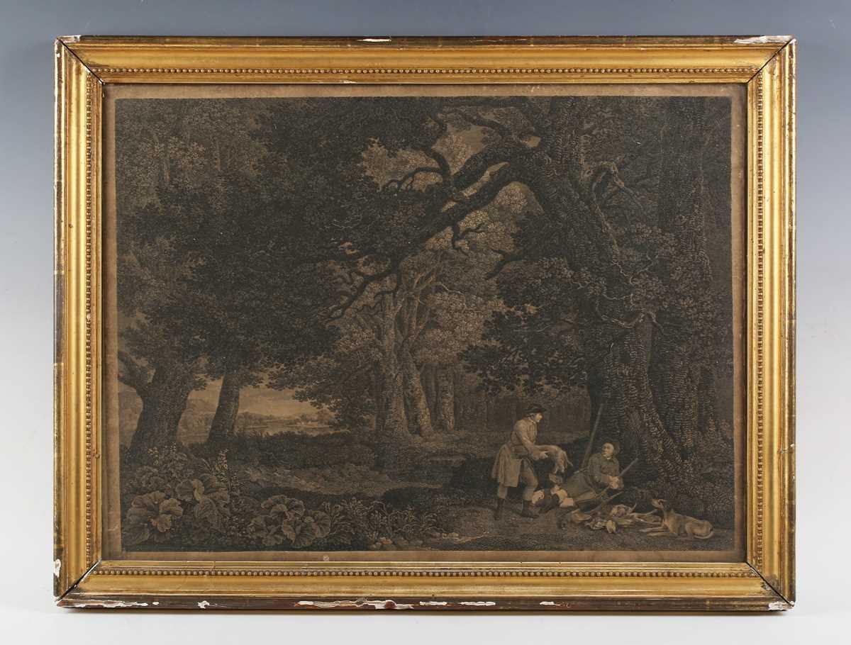 William Woollett – Shooting, a pair of 18th century engravings with etching, each 40cm x 55cm, - Image 7 of 9