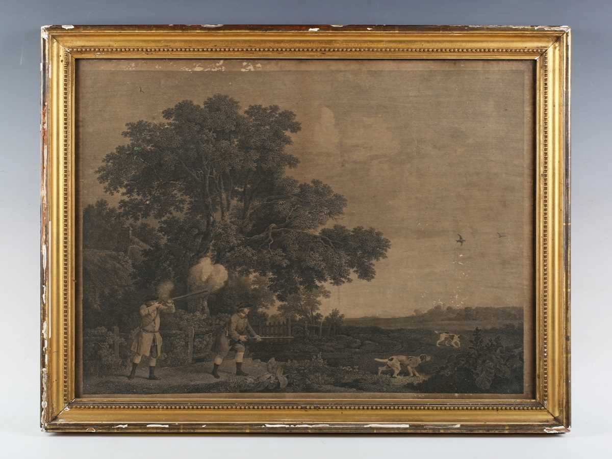 William Woollett – Shooting, a pair of 18th century engravings with etching, each 40cm x 55cm, - Image 2 of 9