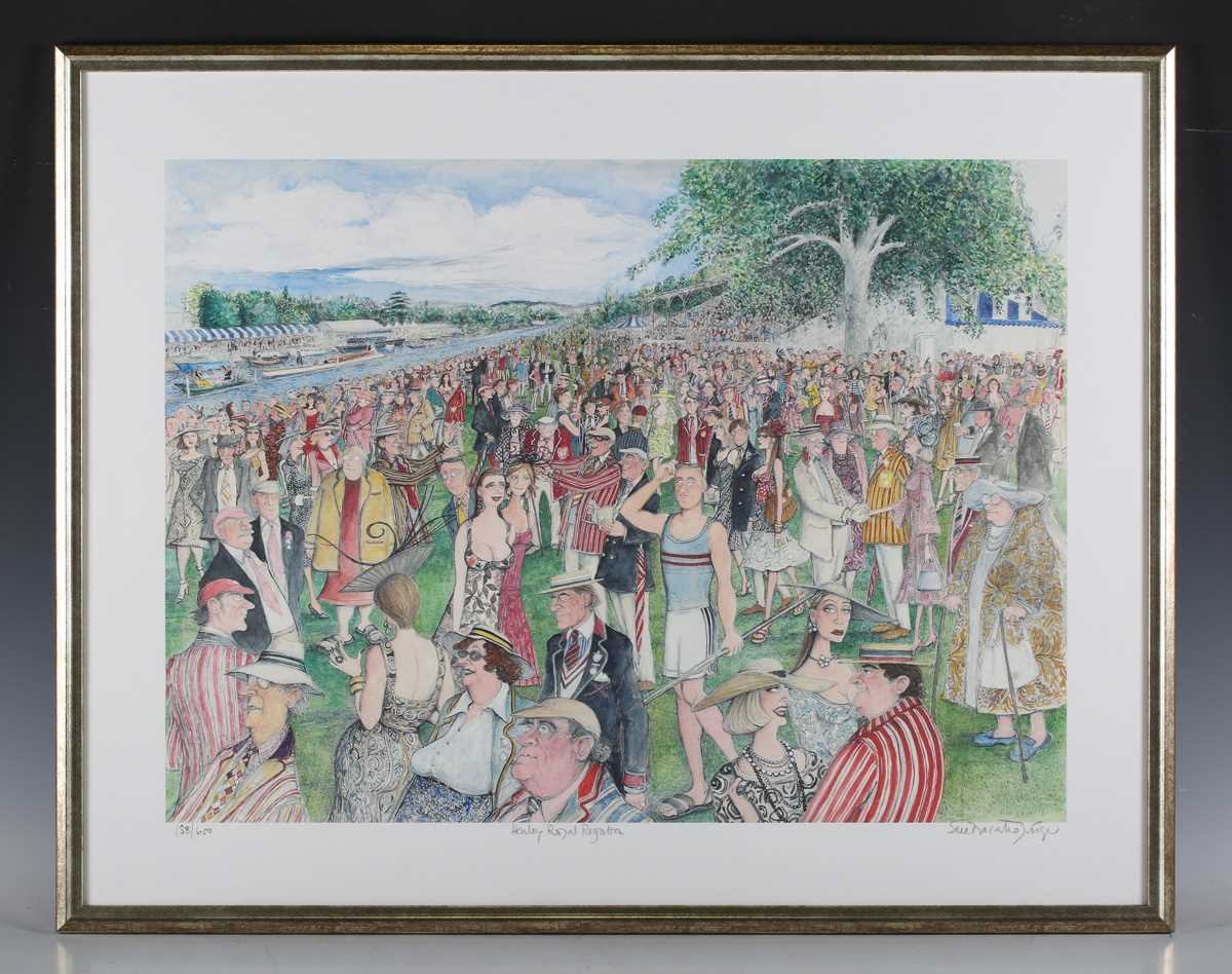 Sue Macartney-Snape – ‘Centre Court’, 20th century colour print, signed, titled and editioned 359/ - Image 14 of 18