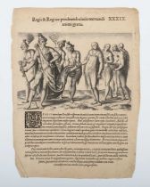 Johann Theodor De Bry – ‘Regis & Reginae prodembulatio recreandi XXXIX animi gratia’ (Native