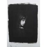 Graham Ovenden – ‘Selina’, platinum print, signed, inscribed, dated 1981 and editioned 1/2 recto,