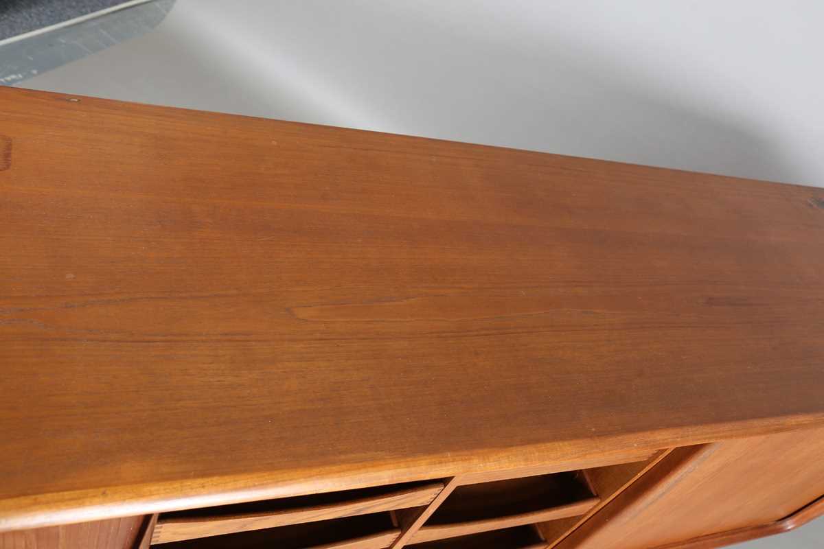 A mid-20th century Danish teak sideboard, in the manner of Bernard Pedersen & Son, fitted with two - Image 3 of 12