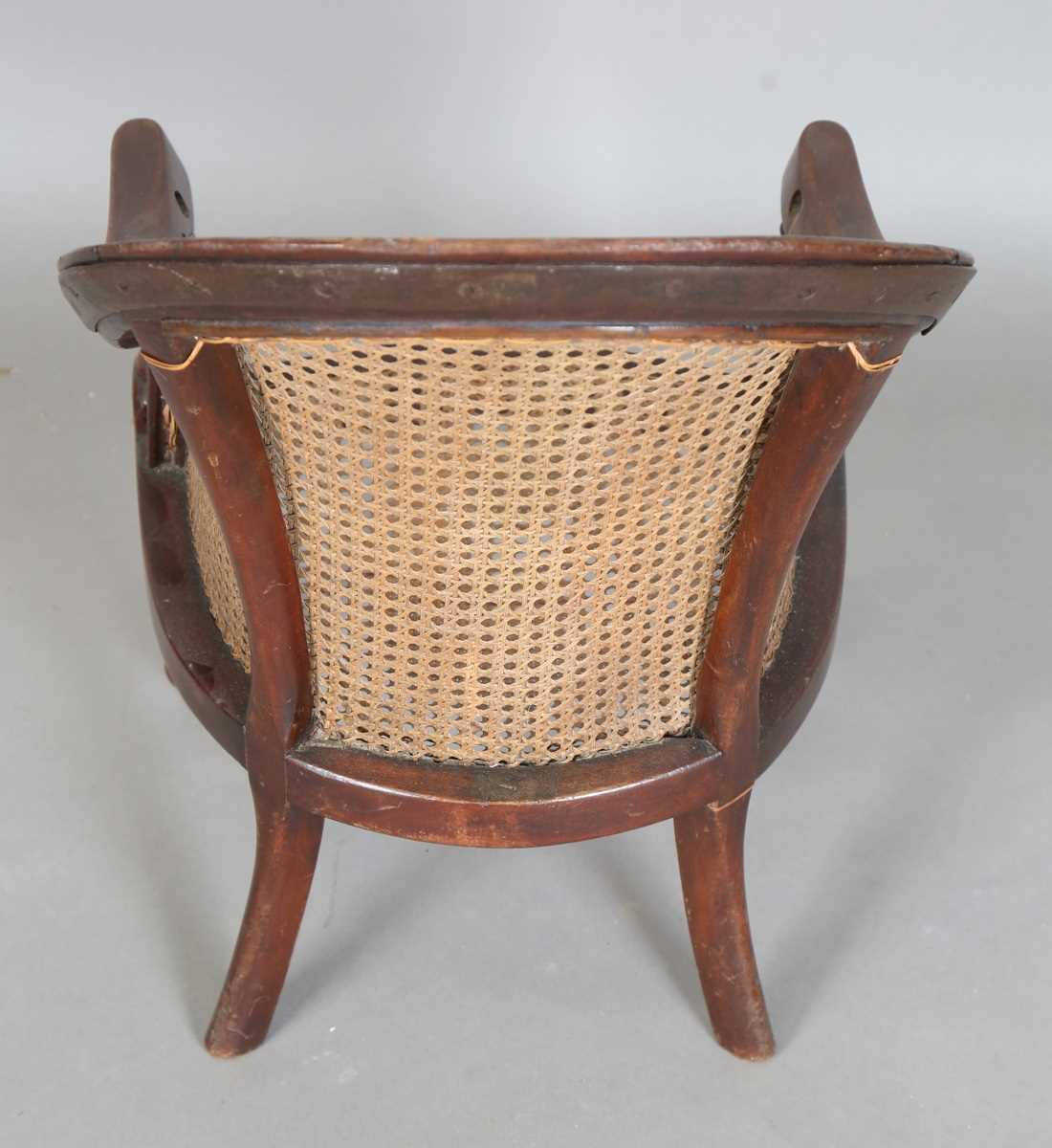 A 19th century child’s beech and elm Windsor chair, on turned legs united by stretchers, height - Image 17 of 17