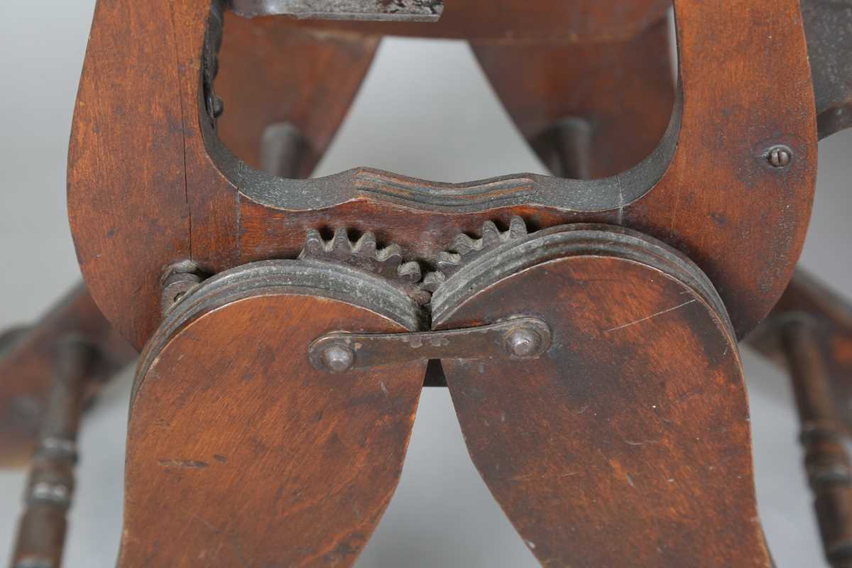 A 19th century child’s beech and elm Windsor chair, on turned legs united by stretchers, height - Image 11 of 17