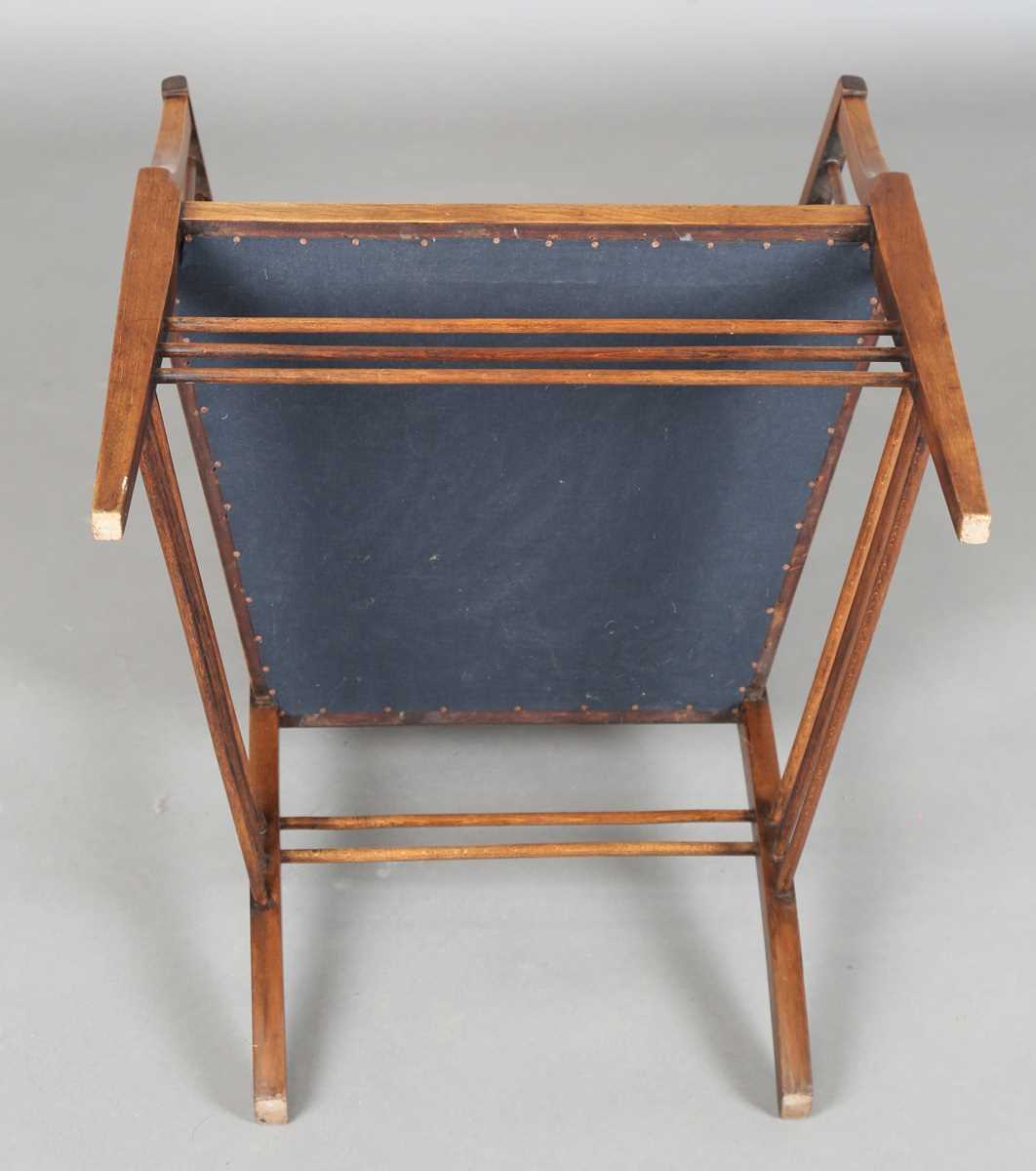 An Edwardian Arts and Crafts mahogany armchair with spindle back and sides, height 115cm, width - Image 13 of 13