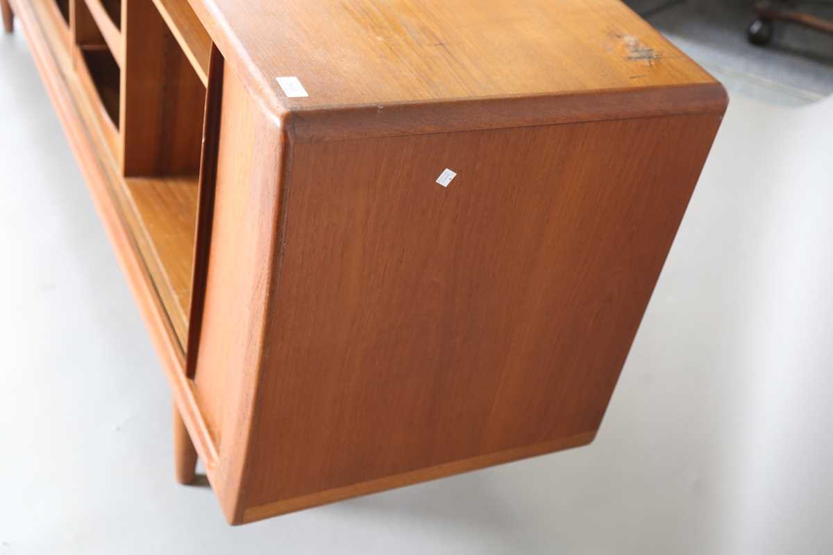 A mid-20th century Danish teak sideboard, in the manner of Bernard Pedersen & Son, fitted with two - Image 12 of 12