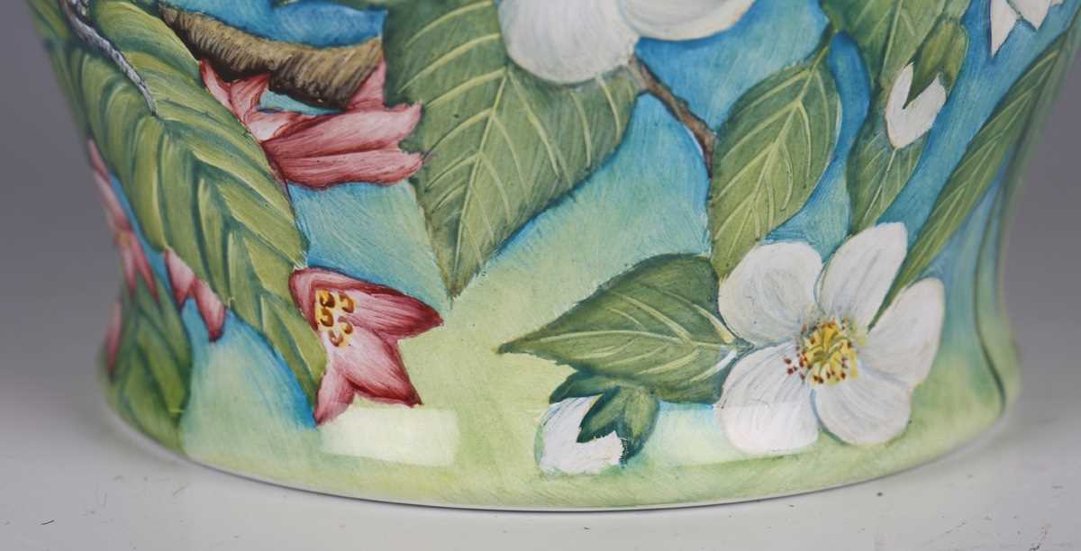 A limited edition Elliot Hall Enamels Prestige Ombersley vase, circa 2007, painted by the - Image 10 of 28