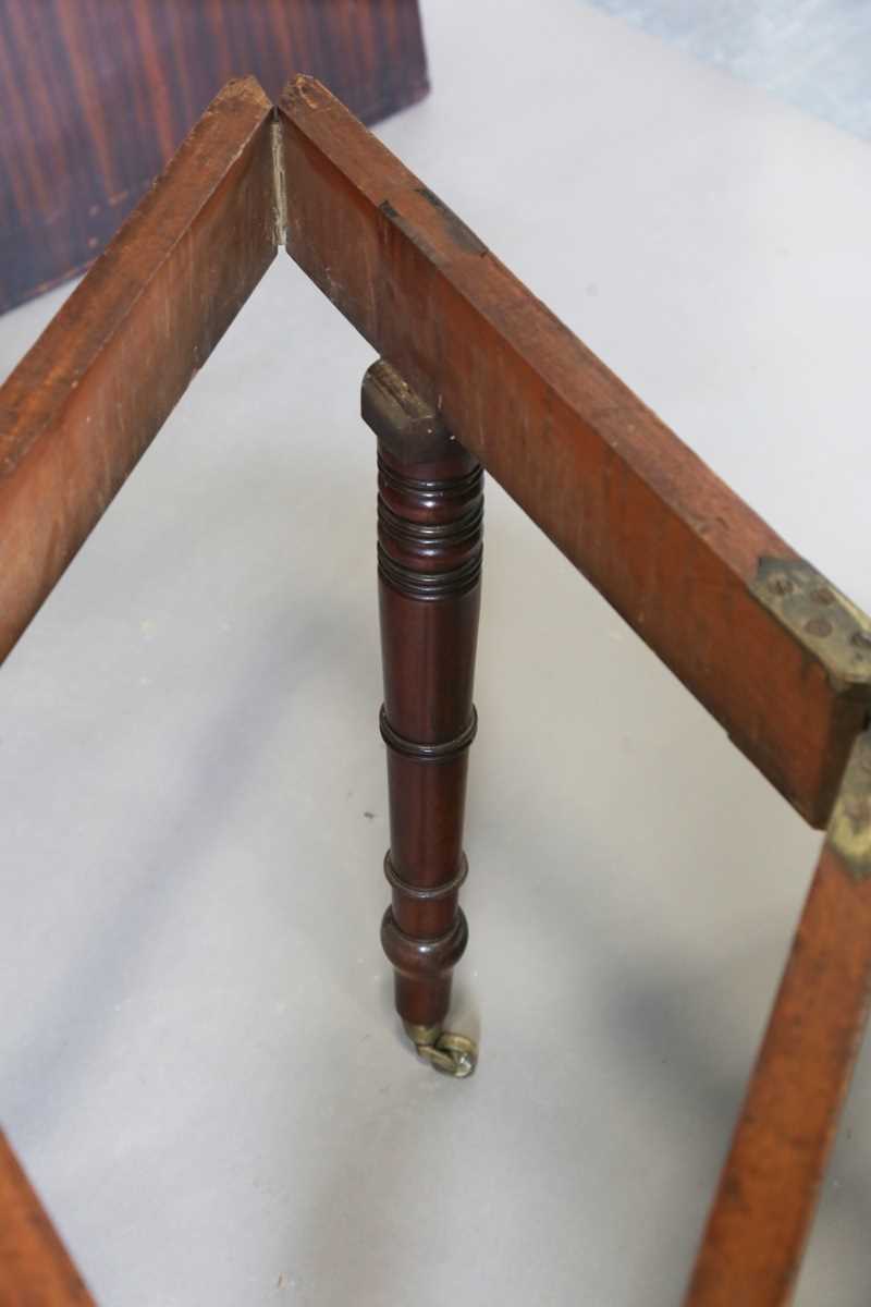 A Regency mahogany concertina-action extending dining table, in the manner of Wilkinson of - Image 6 of 16
