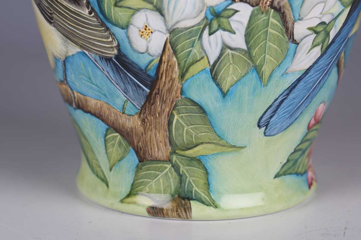 A limited edition Elliot Hall Enamels Prestige Ombersley vase, circa 2007, painted by the - Image 18 of 28