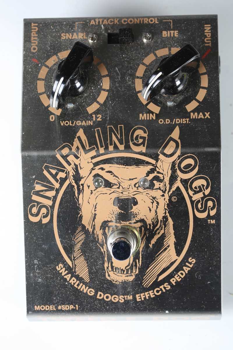 A Pro Co Rat guitar effects pedal, a Snarling Dogs SDP-1 pedal, a Danelectro Daddy O pedal, a - Image 2 of 11