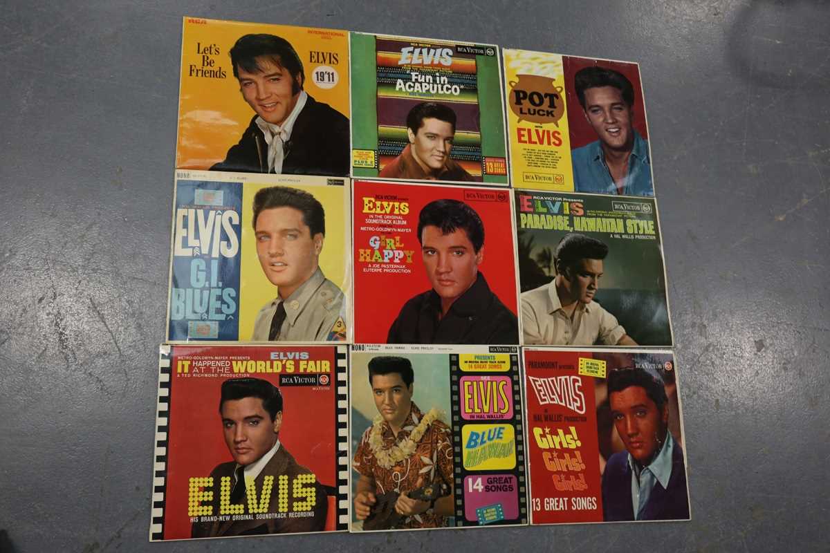A collection of fifty-two LP records, including seventeen albums by Elvis Presley, all 1960s mono - Image 2 of 4