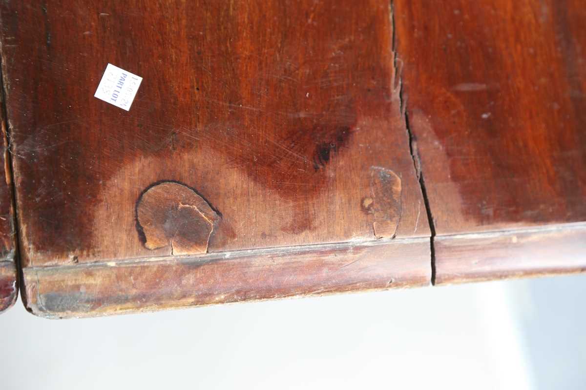 A William IV mahogany pull-out extending dining table, in the manner of Gillows of Lancaster, the - Image 9 of 13