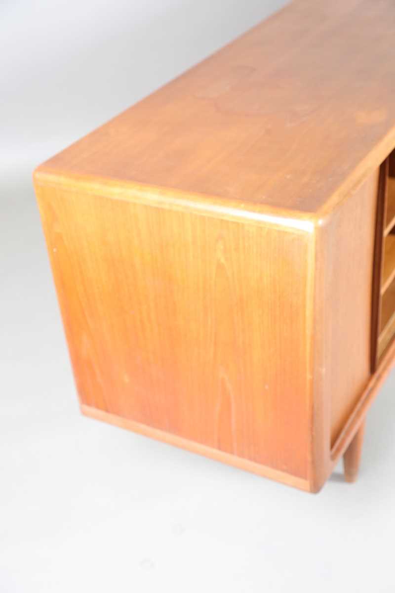 A mid-20th century Danish teak sideboard, in the manner of Bernard Pedersen & Son, fitted with two - Image 9 of 12