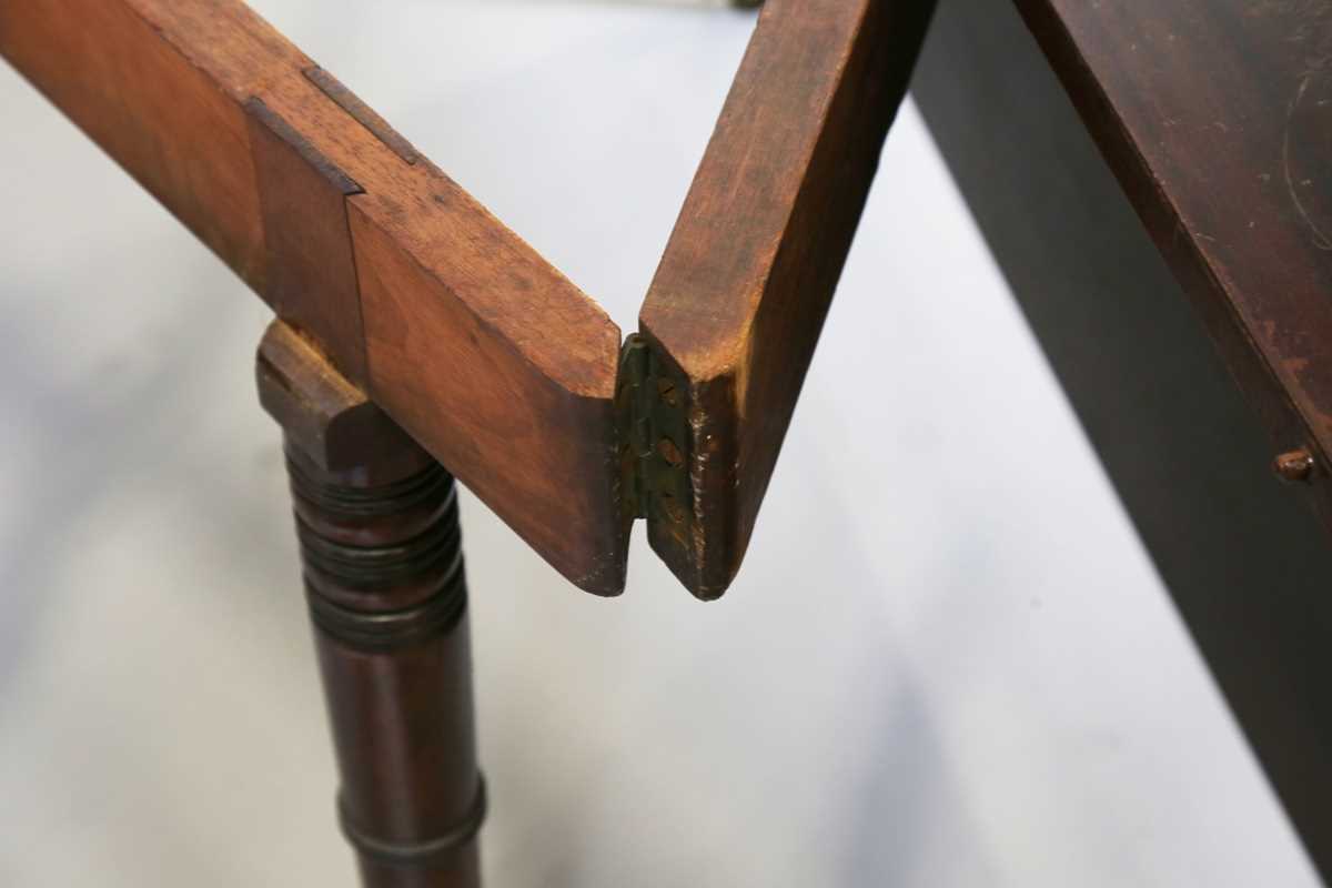 A Regency mahogany concertina-action extending dining table, in the manner of Wilkinson of - Image 4 of 16