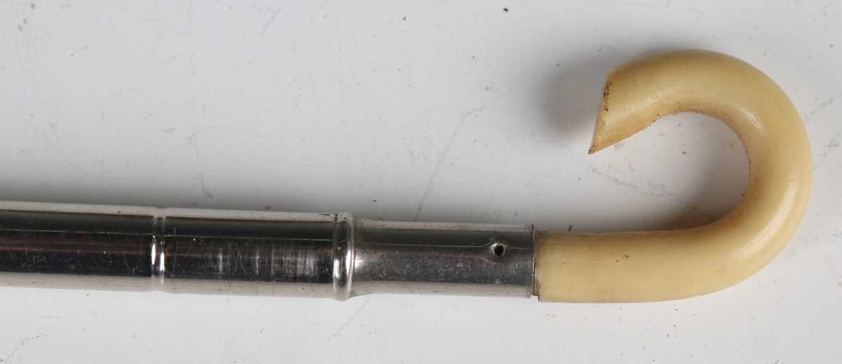An early 20th century novelty dip pen in the form of an umbrella and top hat, length 11.5cm, - Bild 12 aus 20
