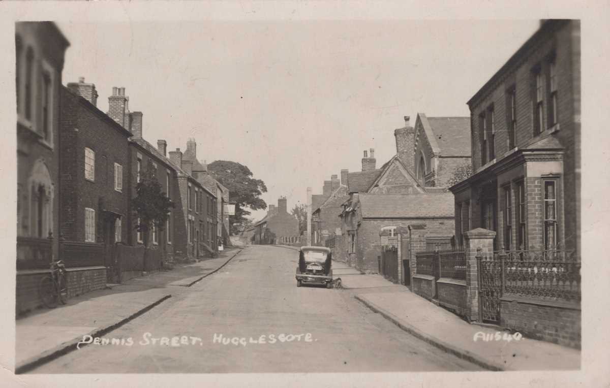 A collection of 37 postcards of Leicestershire including photographic postcards titled ‘Central - Bild 4 aus 8