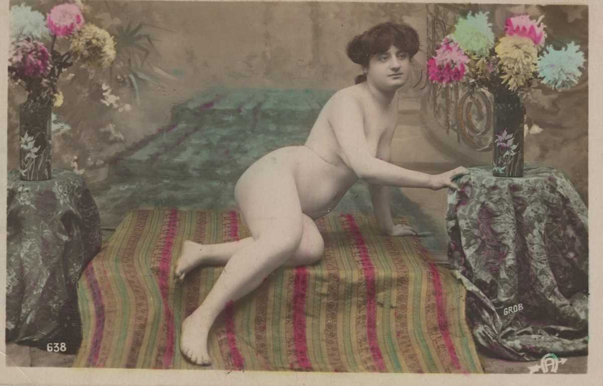 A collection of 27 hand-tinted postcards of erotic or risqué interest, most photographic. - Image 8 of 8