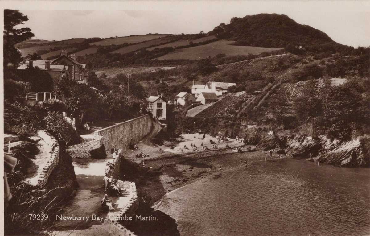 A collection of approximately 51 postcards of the village of Combe Martin in Devon, including - Image 4 of 13