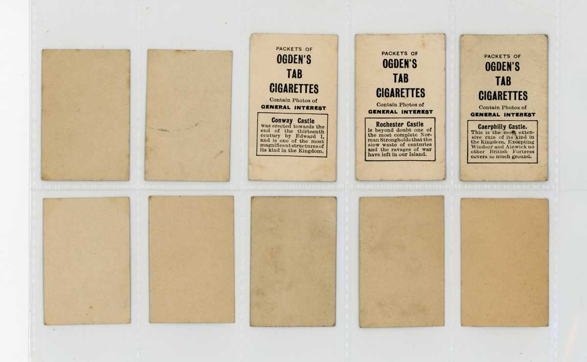 A collection of Ogdens cigarette cards in four albums and loose, all Tabs or Guinea Golds, including - Image 3 of 6